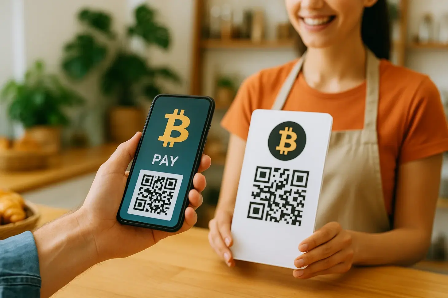 Почему офлайн-бизнесу стоит принимать криптовалюту через QR-коды